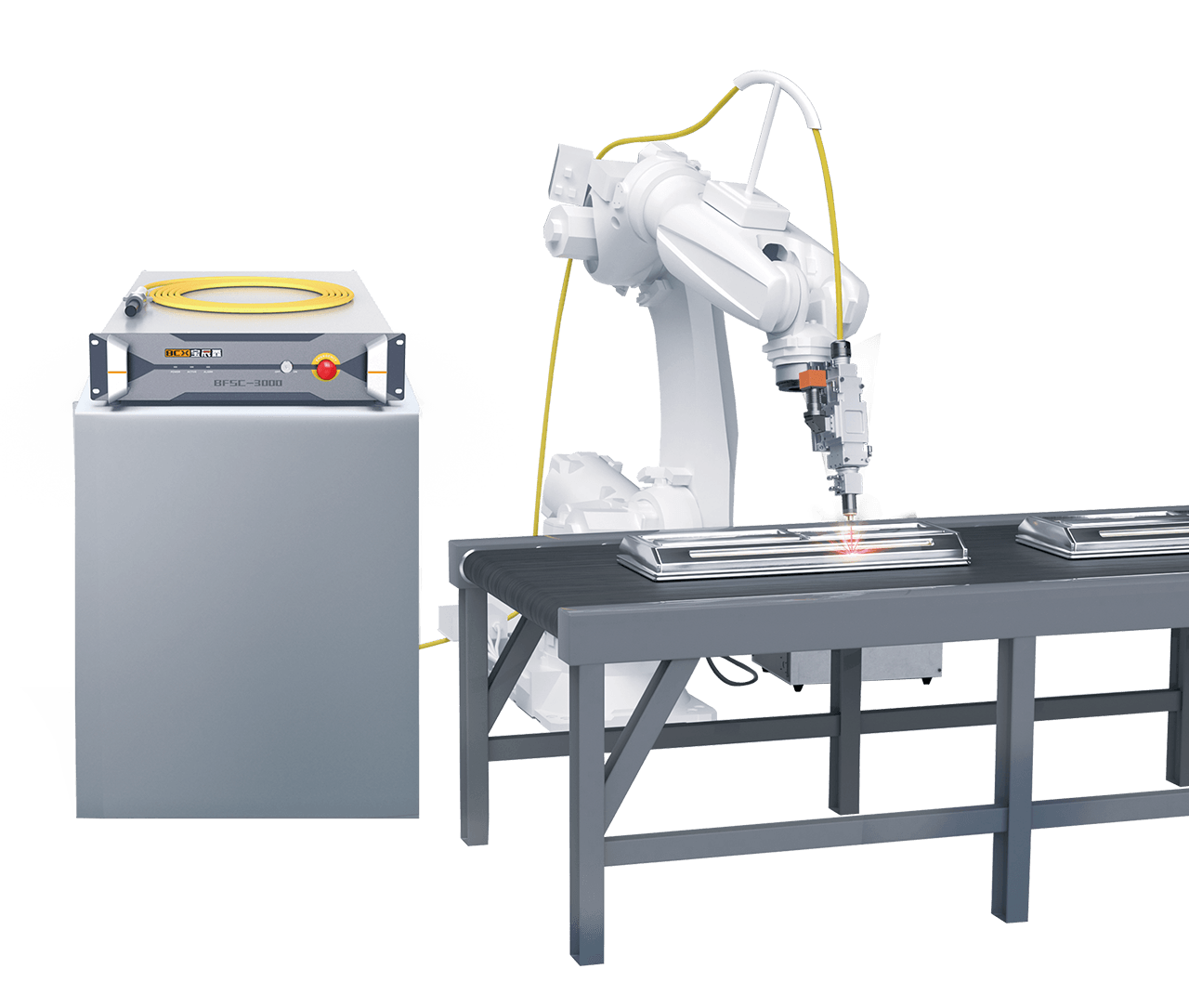 机械人激光焊接子系统